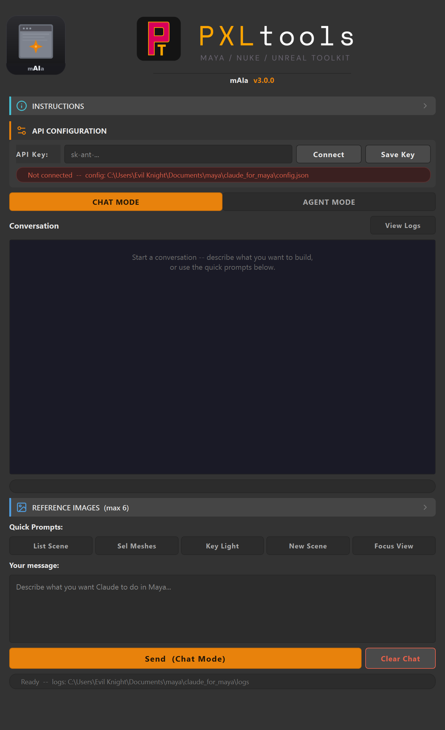 mAIa interface preview