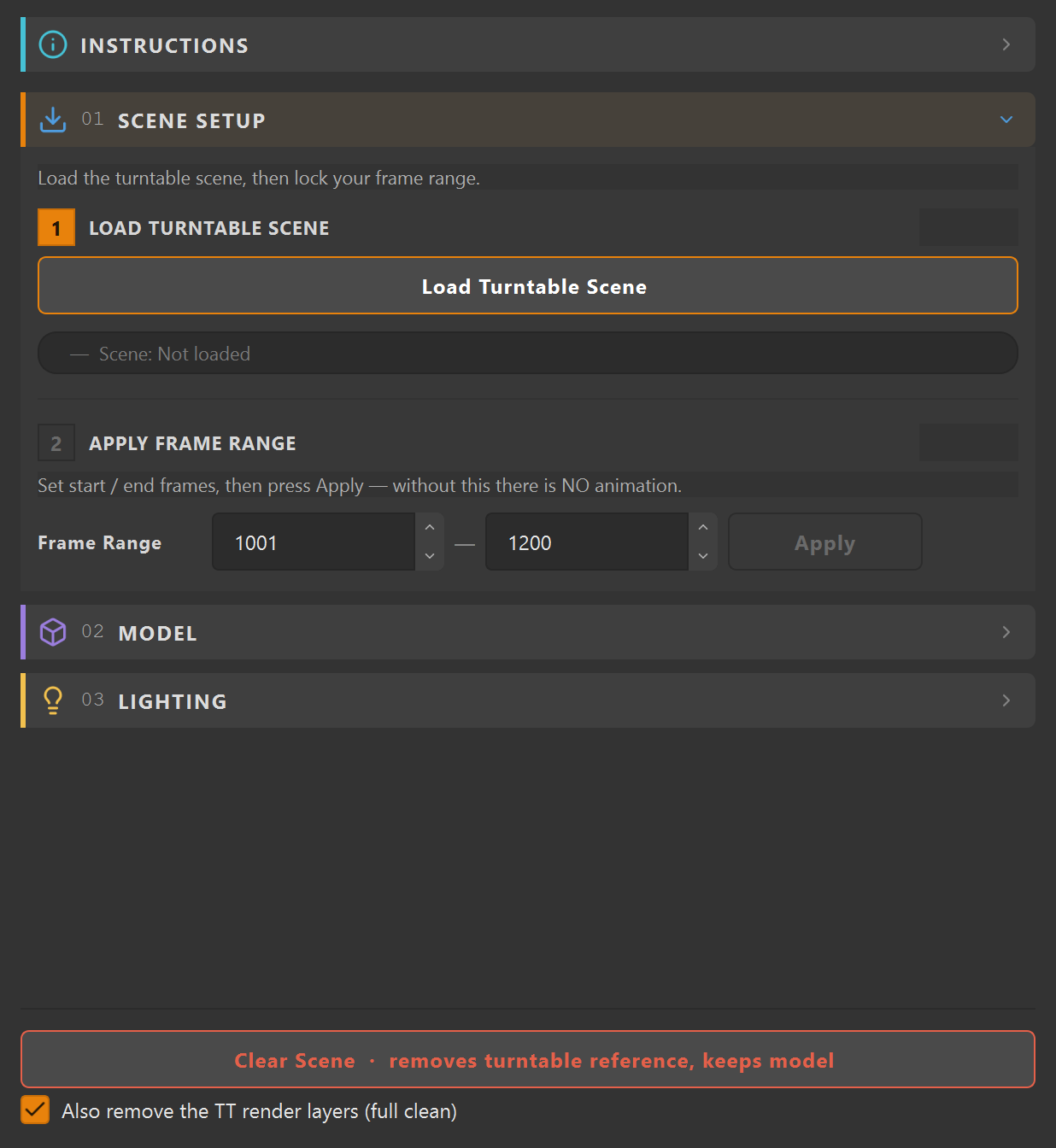 TurnTable Builder interface preview